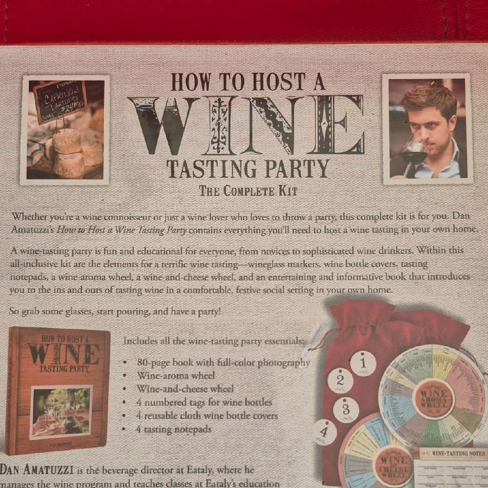 Wine Tasting Party Kit New In Packaging! - Picture 8 of 8